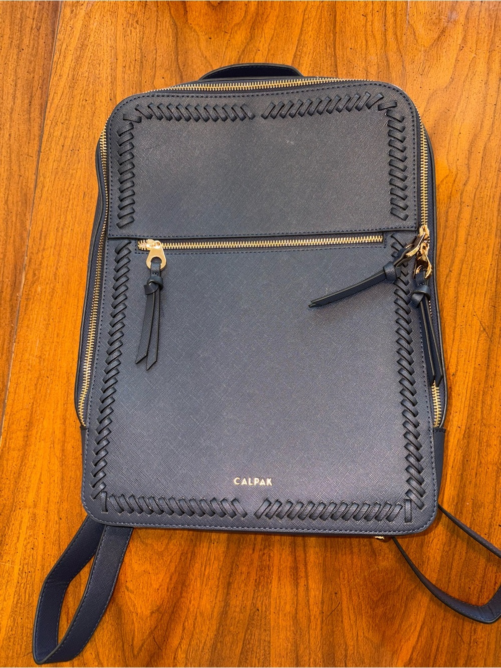 Calpak Kaya Faux Leather Laptop Backpack 15”